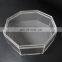 Octagonal structure clear acrylic candy box