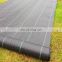 Black pp woven weed control mat