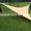 Supply Aquatic blue Plastic Sun Sail Shade Triangle /Rectangle /Square Tent mesh manufacture