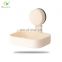 Wall Mounted Suction Cup Soap Holder Bathroom Plastic Soap Dish