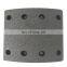 Original SHACMAN Spare Parts Brake Lining 199000340068 Sinotruk STR HOWO  Rear Brake Lining