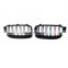 2 slat car styling front grills gloss  M color for bmw f30 f35 f38 2012 2016