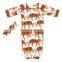 Newborn Baby Stylish Cactus Printed 2 Month Old Baby Sleep Gown Clothes Wholesale Baby Girls Adorable Sleeping Bags.