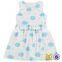 Tiny Flower Sleeveless Dress Baby Cotton Frocks Designs Little Girl Model Top 100