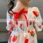 Girls dress 2020 summer new Korean sweet girl princess dress ins baby strawberry skirt