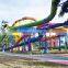 Big Spiral Water Park Slide Fiberglass Aqua Park Equipment