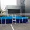 Wholesale Portable PVC Outdoor Metal Frame Swimming Pool Stainless Steel Metal Frame Swimming Pool