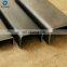 SS400 JIS standard H iron beam/ H steel/ channel steel U type metal building material 75x40x4x7mm weight chart and price