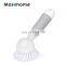 Masthome Plastic Transparent Soap Dispensing Cleaning Dish Washing Brush for Kitchen