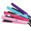 Custom portable flat irons cheap fashion ceramic bling hair straightener with crystal rhinestone