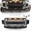 Raptor Style Grille Kits with 3 Amber LED Lights and Switchback LED Turning fit for ford 18-19 F150