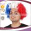 cheap france custom color team football sports fan wig