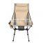 Wholesale Portable Folding Outdoor Canvas Camping Barbecue Fishing Chair 150Kg Foldable Beach Camping Chair