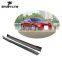 4PCS/SET RZ Style Carbon Fiber Auto Side Door Skirts for Tesla Model S 14-17