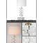 Exclusive Luxury Geometrical 4 Layer Clear Crystal Table Lamp For Five Star Hotel