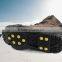 10 spikes non-slip rubber shoe covers ice gripper
