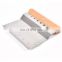 Wholesale Baking Tool Bench Knife Cake Pastry Blender Wooden Handle Dough Cutter Scraper