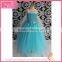 Elsa long bubble dress costume cosplay for baby girl to party