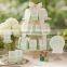 2016 Customized Popular 3D Pop Up Laser Out Wedding Invitation Card