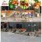 High efficiency apple washing cutting processing machine