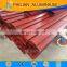 Red wood grain aluminium,wood finished extrusion profile,OEM customized aluminium powder coating for doors and window
