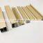 Anodized Aluminium frame profile for wardrobe sliding doors , Aluminium sliding door frame for wardrobe decoration