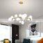 Modern LED Pendant Light Living Room Bedroom Fashion Ceiling Chandelier Indoor Decor Glass Ball LED Pendant Lights