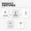 H6 2.4G Wireless Keyboard Voice Control ABS Infrared Remote Learning Air Mouse Remote Control Keyboard for Android Smart TV
