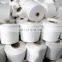 100% polyester  spun yarn 30/1 raw material white aaa grade hilo de poliester hilado en anillo grado aaa