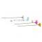 wholesale  55mm Fashion light Pink Heart Shape Pin Decorating Sewing Pin Head Pin Needle
