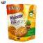 Custom Baby Grain Organic Snacks Food Packaging Bag Aluminum Foil Baby Cereal Biscuit Cookie Stand Up Pouch