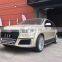 RSQ7 Style PP Body Kits Front Bumper For 2012-2015 Audi Q7 Upgrade RSQ7 ABS Car Grille Flog Lamp Grille Bumper Trims Body Kits