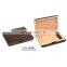 matte finished with hygrometer  wooden cigar humidor