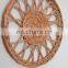 Hot Sale Wall basket set of 4, Sun Boho wall decor Wicker flowers art for home decor Vietnam Supplier