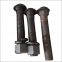 Rail Screw Bolt Railway Fish Bolt Track Bolt