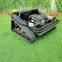 radio controlled lawn mower, China tracked remote control lawn mower price, slope mower for sale