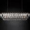 European style Glass pendant Hanging crystal Pendant Lights Chandelier For Hotel lobby Wedding Decorative