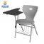 JS College Plastic School Training Chair With Writing Pad for Students