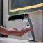 Toilet intelligent sensing faucet soap dispenser combination
