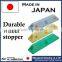 Car stopper made in Japan with excellent withstand load used at the parking lot to stop car wheels