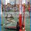 Max 1.6m lifting height hand fork lifter with spare parts for warehouse using