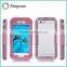 Fashion design clean pc silicone waterproof phone case for iphone 6