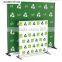 adjust 10ft black Jumbo Telescopic Trade Show backdrop banner
