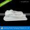 High quality PS flocking white plastic earphone packaging tray