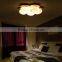 Romantic bamboo lamp wood shade led ceiling light