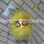 Fashion New Design Genuine Raccoon Fur Bag Accessory Funny Monster Keychain