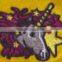 embroidery horse patch, sew on horse embroidery badge for wholesale