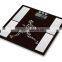 factory made medical body fat scale with 6mm tempered galss