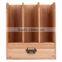 MHOME portable wooden bookshelf