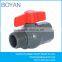 BOYAN taizhou huangyan plastic irrigation pvc male and female ball valve                        
                                                Quality Choice